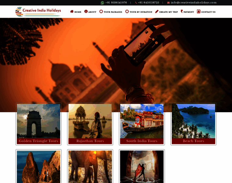 Creativeindiaholidays.com thumbnail