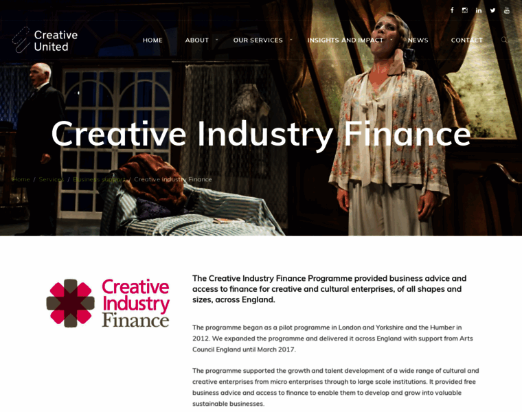 Creativeindustryfinance.org.uk thumbnail