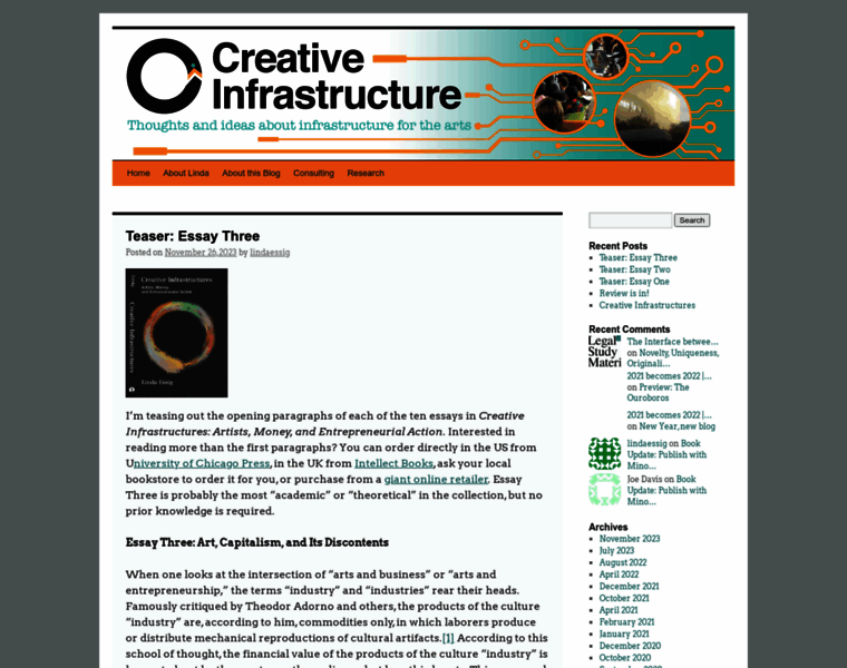 Creativeinfrastructure.org thumbnail