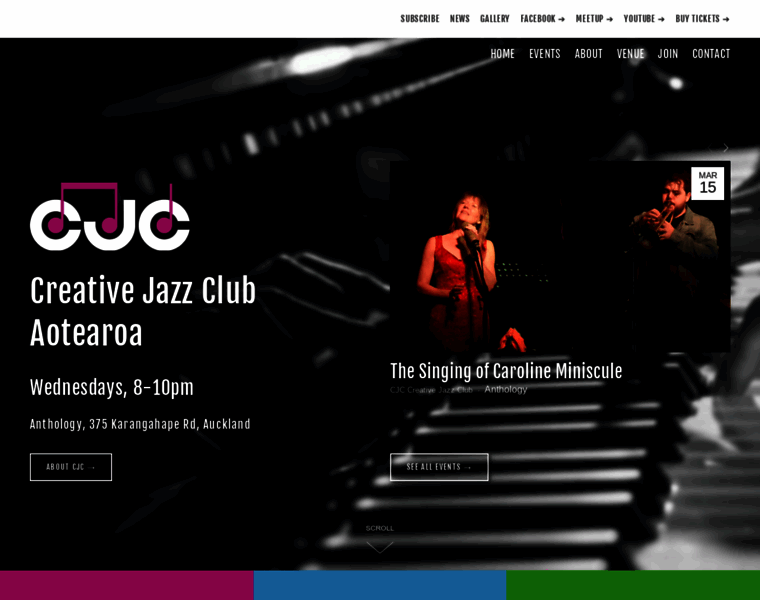 Creativejazzclub.co.nz thumbnail