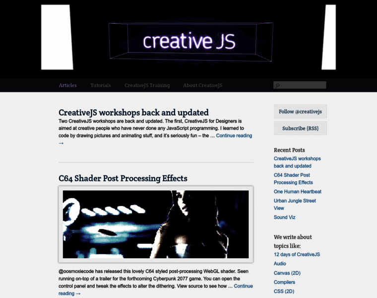 Creativejs.com thumbnail
