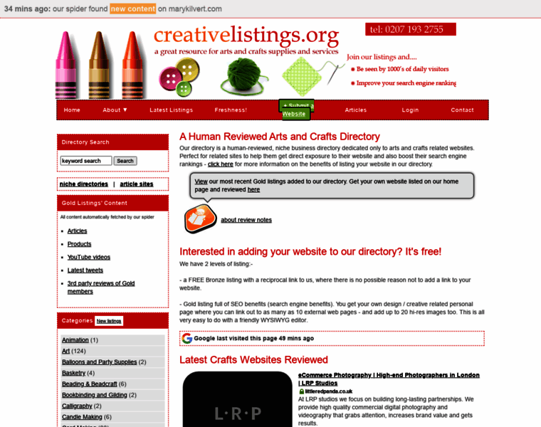 Creativelistings.org thumbnail
