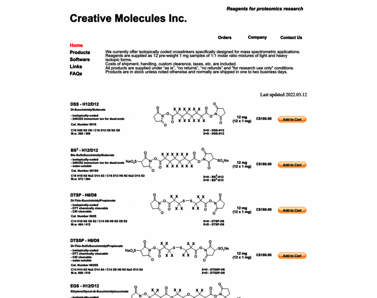 Creativemolecules.com thumbnail