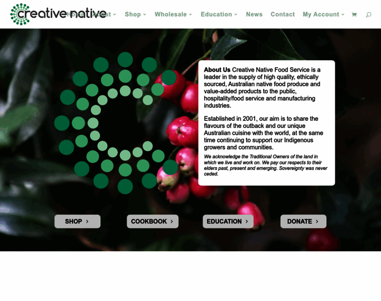 Creativenativefoods.com.au thumbnail