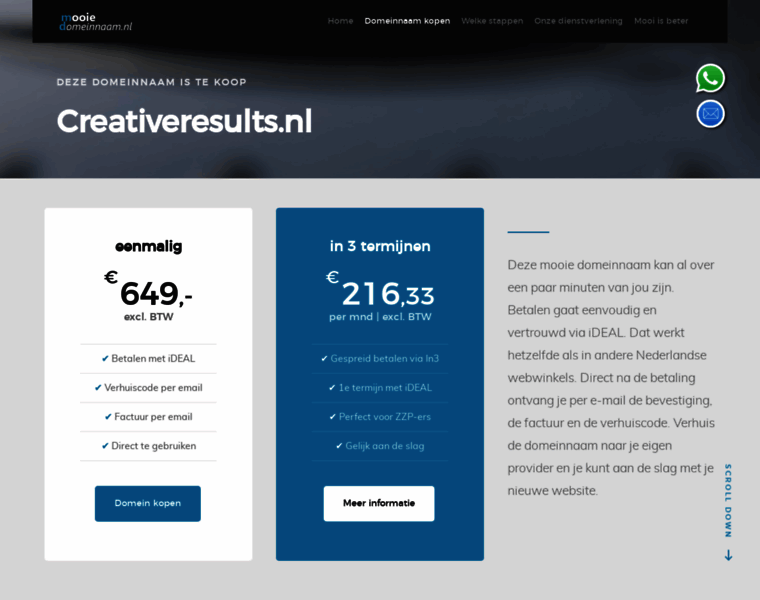 Creativeresults.nl thumbnail