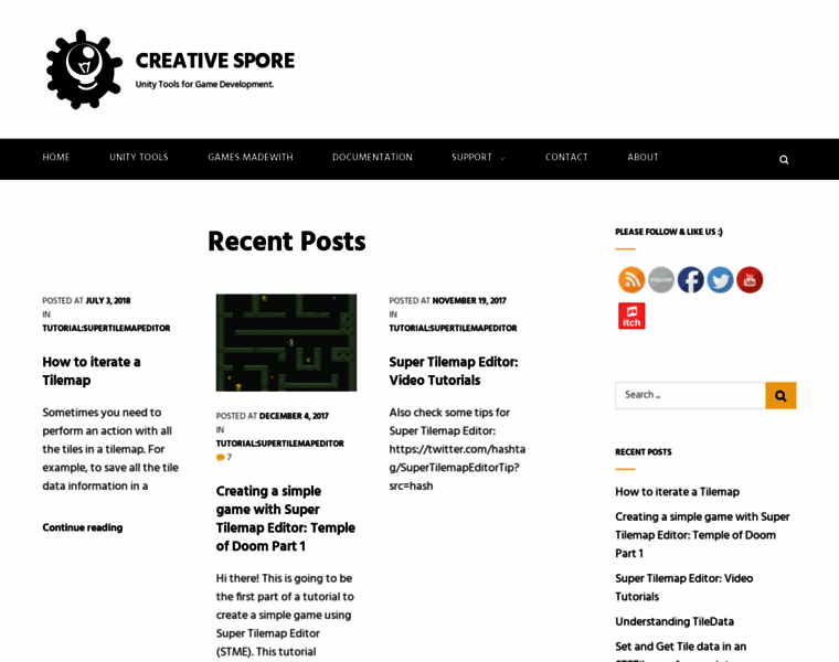 Creativespore.com thumbnail