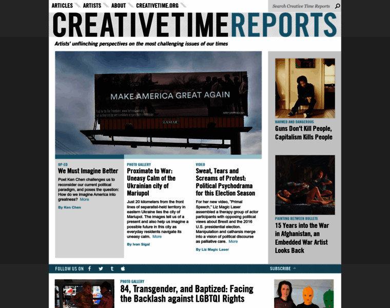 Creativetimereports.org thumbnail
