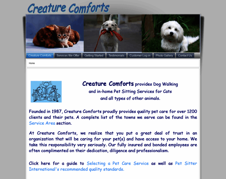 Creaturecomfortscorp.com thumbnail