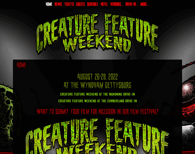 Creaturefeatureweekend.com thumbnail