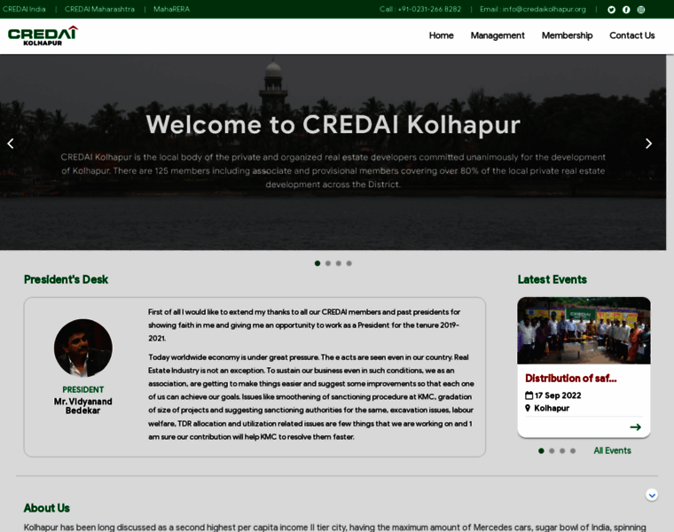 Credaikolhapur.org thumbnail