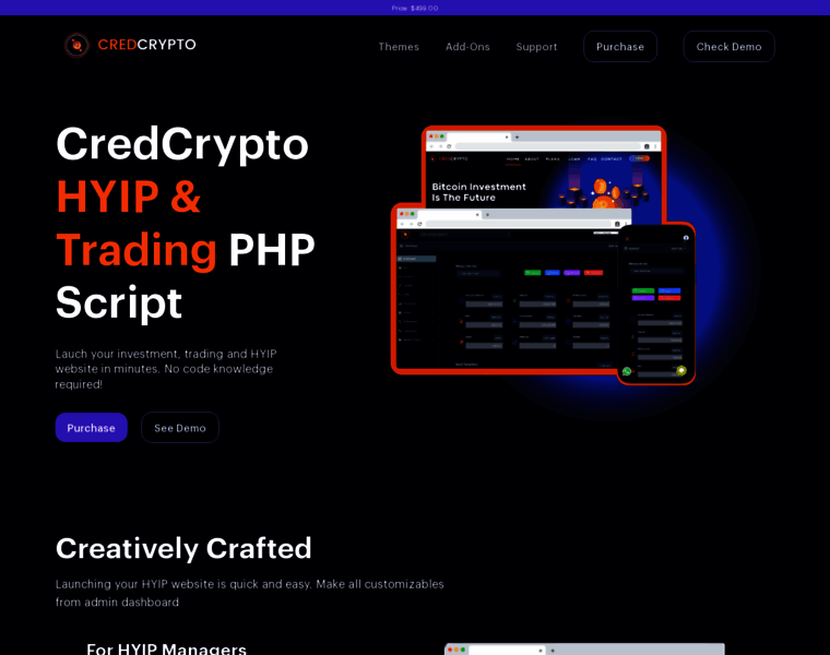 Credcrypto.net thumbnail