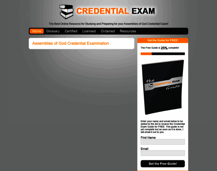 Credentialexam.com thumbnail