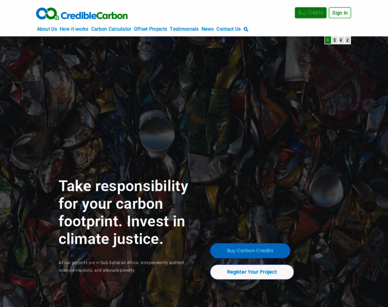 Crediblecarbon.com thumbnail