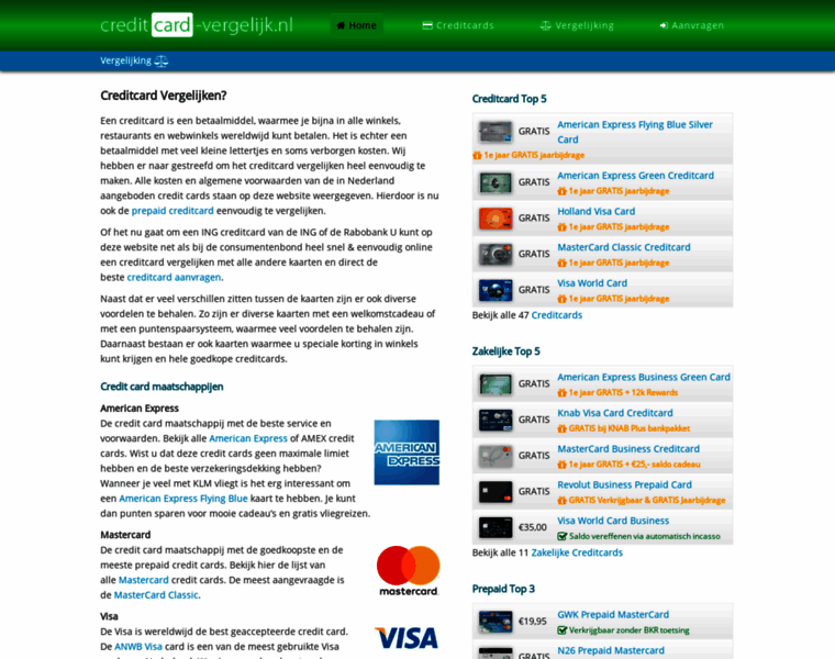 Creditcard-vergelijk.nl thumbnail