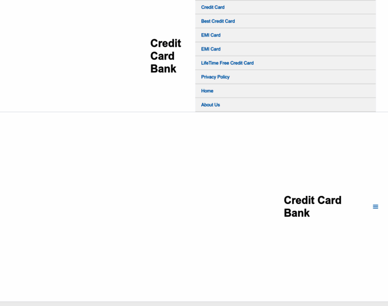 Creditcardbank.in thumbnail