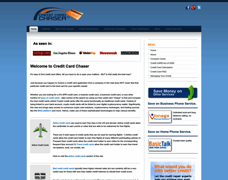 Creditcardchaser.com thumbnail