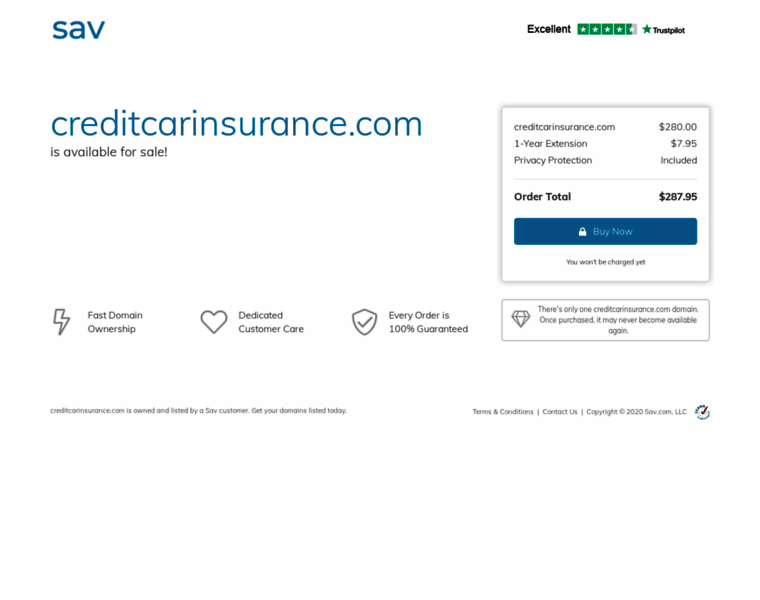 Creditcarinsurance.com thumbnail