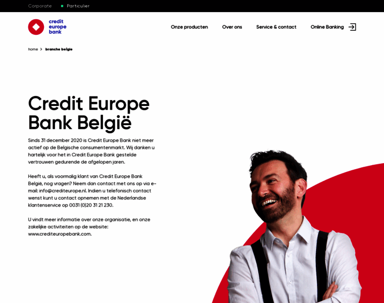 Crediteurope.be thumbnail