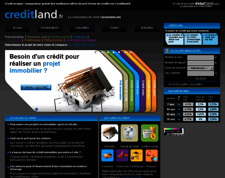 Creditland.fr thumbnail