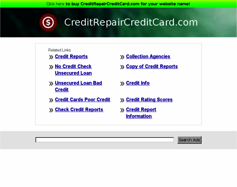 Creditrepaircreditcard.com thumbnail