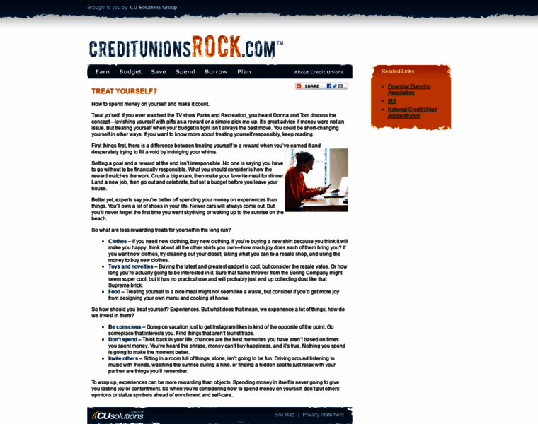 Creditunionsrock.com thumbnail