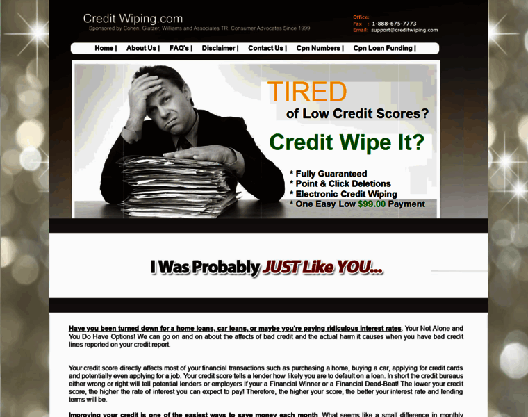 Creditwiping.com thumbnail
