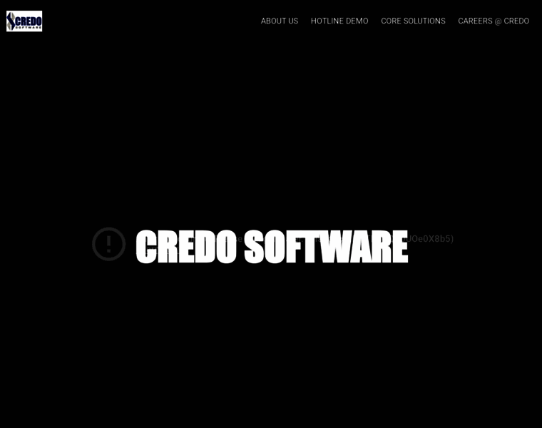 Credosoftware.com thumbnail