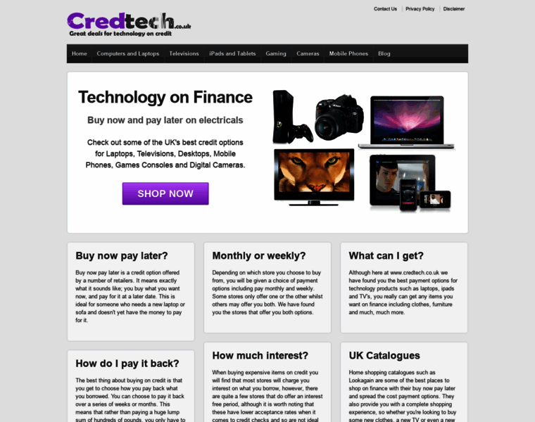Credtech.co.uk thumbnail