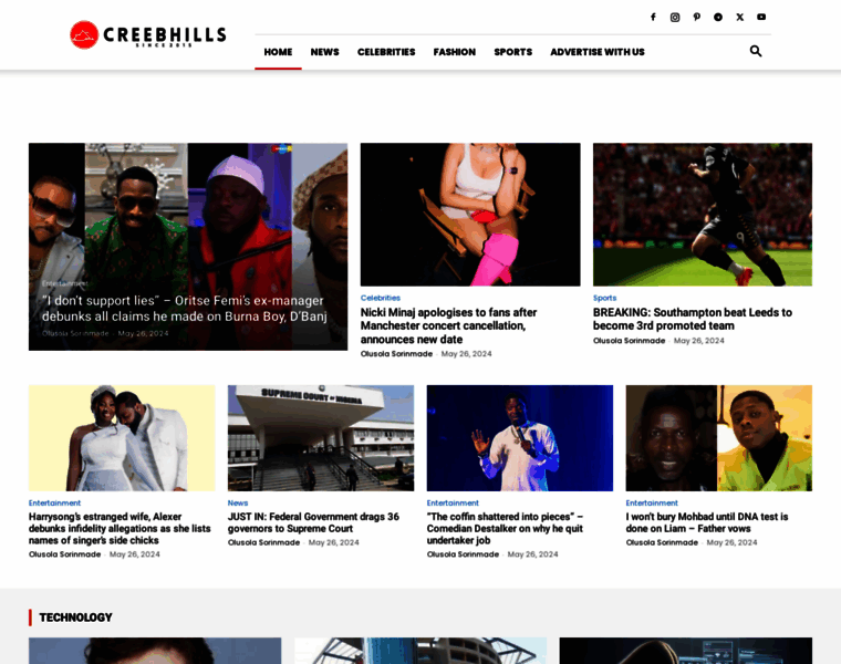 Creebhills.com thumbnail