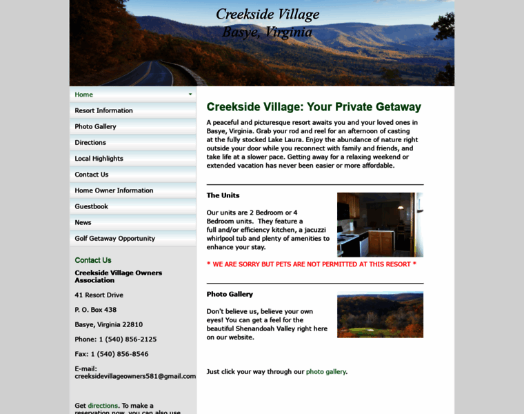 Creekside-village-owners-association.org thumbnail