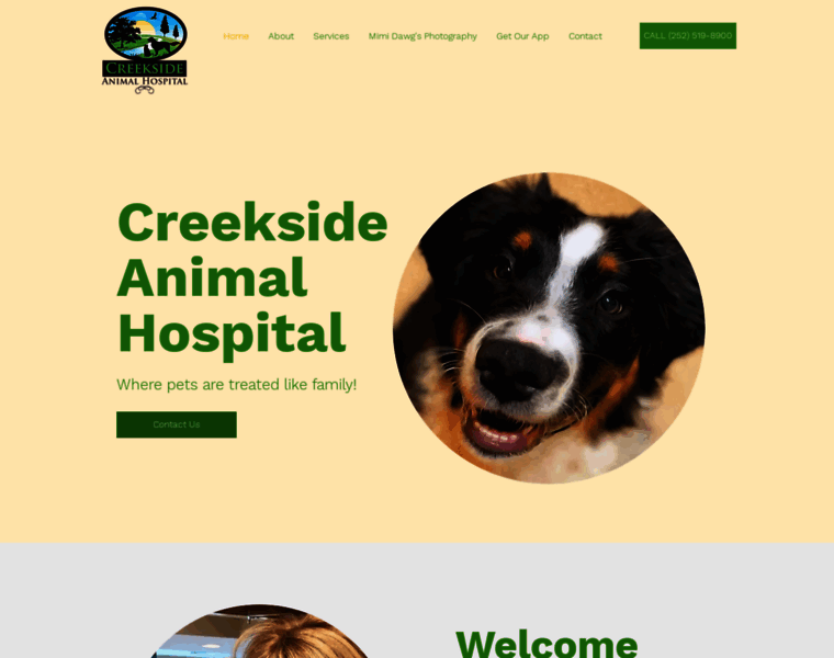 Creeksideanimalhospital.org thumbnail