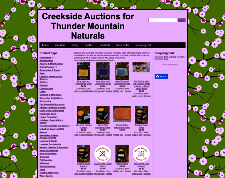 Creeksideauctions.com thumbnail