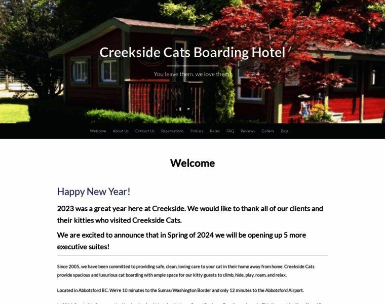 Creeksidecats.com thumbnail