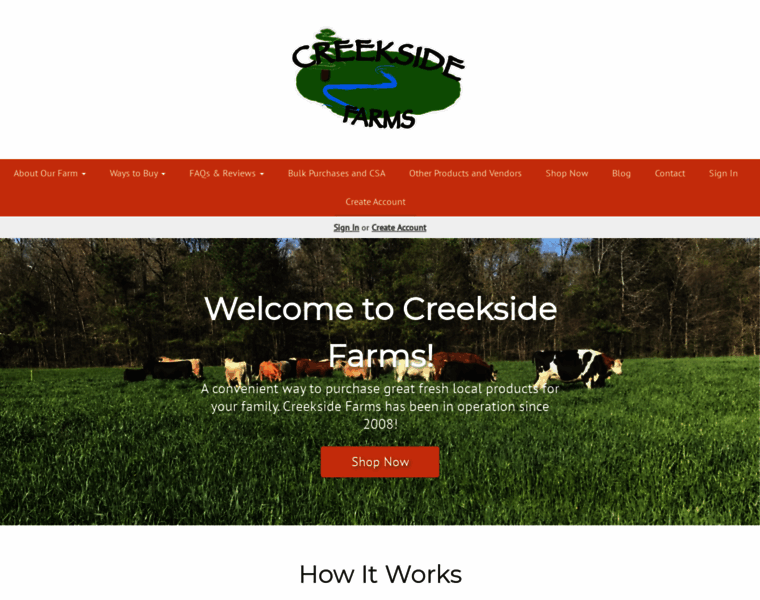 Creeksidefarms-nc.com thumbnail