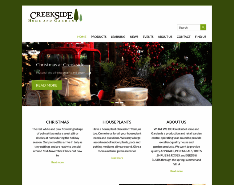 Creeksidehomeandgarden.ca thumbnail