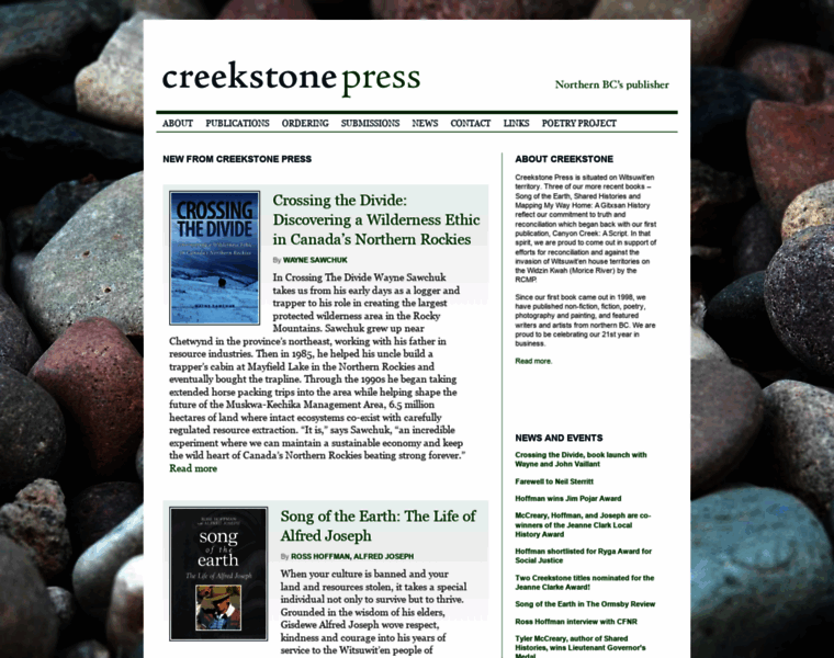 Creekstonepress.com thumbnail