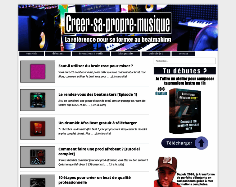 Creer-sa-propre-musique.com thumbnail