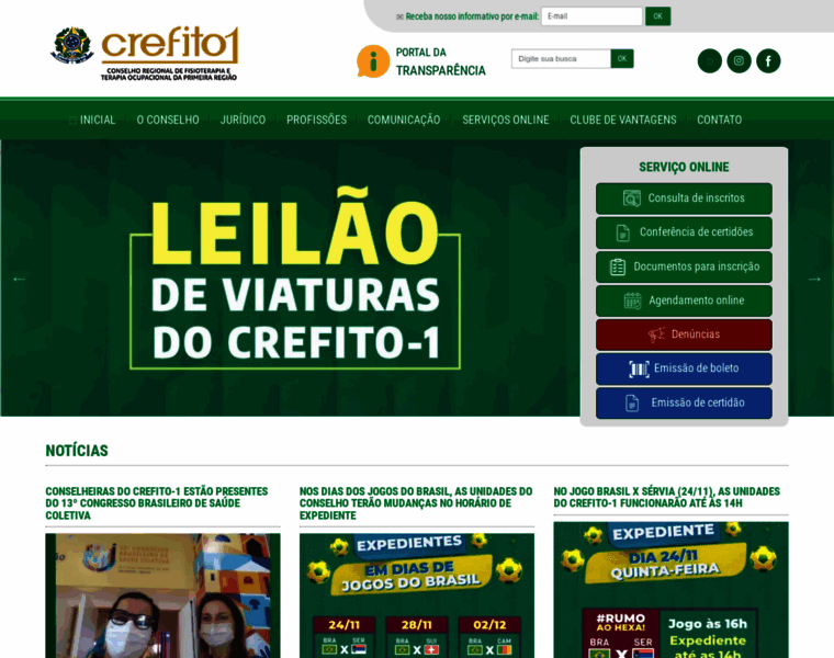 Crefito1.org.br thumbnail