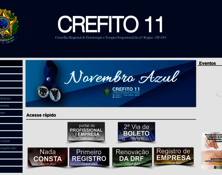 Crefito11.org.br thumbnail