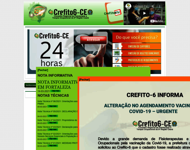 Crefito6.org.br thumbnail