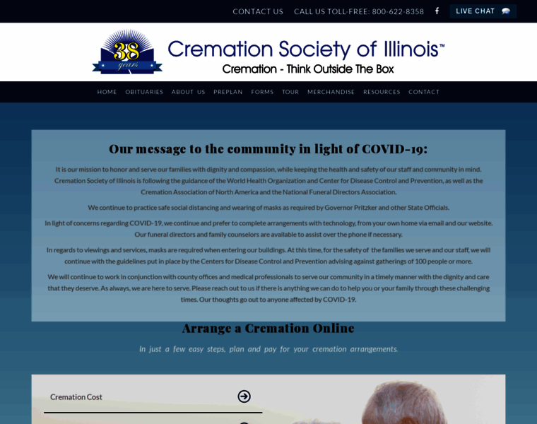 Cremation-society.tributecenteronline.com thumbnail