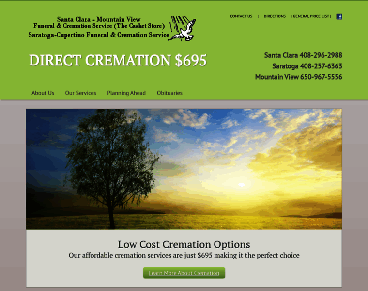 Cremationfuneralhomes.com thumbnail