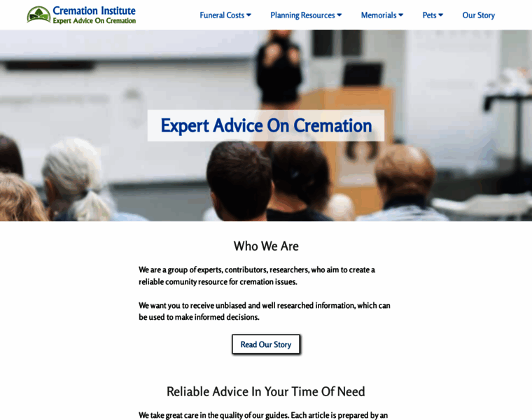 Cremationinstitute.com thumbnail