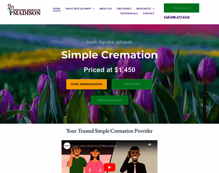 Cremationsocietyofmadison.com thumbnail