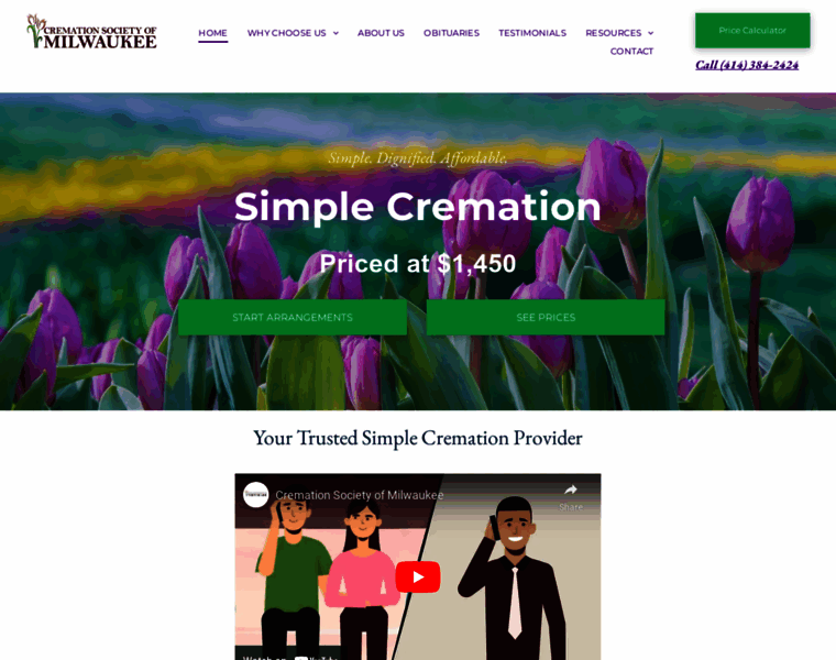Cremationsocietyofmilwaukee.com thumbnail