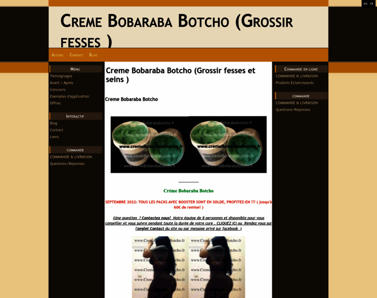 Creme-bobaraba-botcho.fr thumbnail