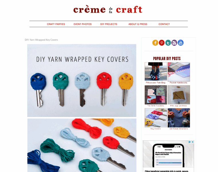 Cremedelacraft.com thumbnail Cremedelacraft.com thumbnail