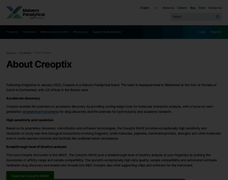 Creoptix.com thumbnail