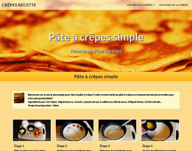 Crepes-recette.com thumbnail