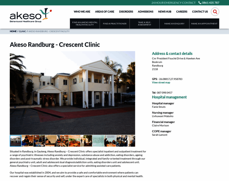 Crescentclinic.co.za thumbnail